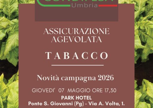 INCONTRO CON TABACCHICOLTORI 2026